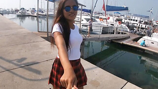 Young dilettante sweetheart porn clip with her vast 10-Pounder friend