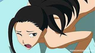My Valiant Academia XXX Porn Parody - (Momo &amp_ Deku) Animation (Hard Sex) ( Anime Hentai)
