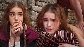 ERECTO ! - Hermione&acute_s Premier Hour Struggles With A Spell - NoLube