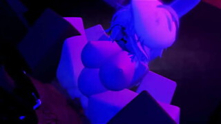 Bunny maiden get'_s interracial creampie