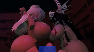 I had a hawt 3some with my harlots (roblox futa)