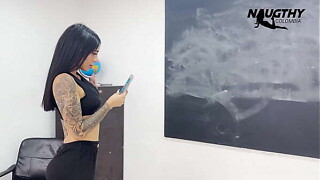 Marvelous coacher records a porn movie in the classroom