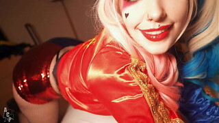 Harley Quinn Receives Her Pink Love tunnel Destroyed By The Joker Starring Rachel Opulence And Gibby The Clown