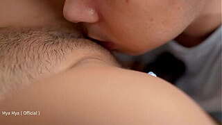 Love tunnel Licking by Step-Brother