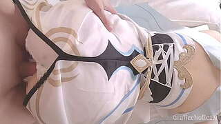 Genshin Result Lumine Cosplay  Multiple Big O &amp_ Multiple Creampie manga pov vol.1