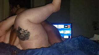 Wide Untutored Butt BBW Receives Screwed In favour of Of Netflix And Cool