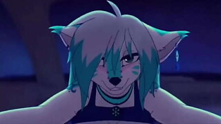 Furry tandem fuck in automobile contradiction cowgirl