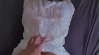 Tallow A-hole Lovable Thick White Young lady After Portal Receives Pounded Tough In Hot Small Costume From behind Cum POV