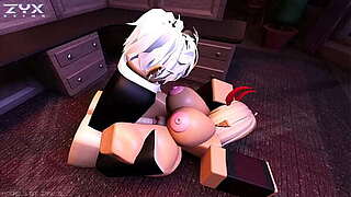 Fucking her at the Hotel'_s Library