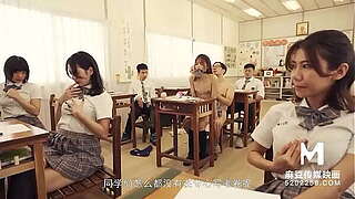 Trailer-MDHS-0009-Model Super Raunchy Lesson School-Midterm Exam-Xu Lei-Best Authentic Asia Porn Episode