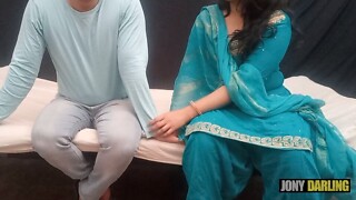 Damaad ji meri gaand maar lo, Please fuck me in the ass, opening hour anal job by indian saas, real homemade sex movie scene