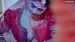 Desi Nice 18+ Lass Very First marriage night-time with her spouse and Hardcore sex ( Hindi Audio )