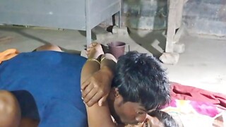 Pretty Indian Countryside Wife Utter night-time