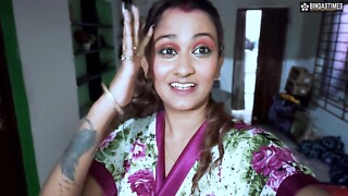 Sudipa's sex vlog on whence to fuck with biggest rod friend ( Hindi Audio )