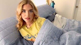 "OMG Step Sis Quit Gaming with your Pussy, I Just Wanted to See A Movie"