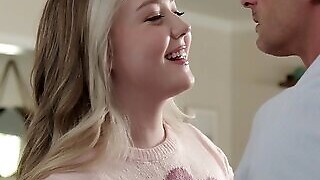 Bashful Golden-haired Eva Nyx Gasps On A Giant Wang And Acquires Fucked Hard